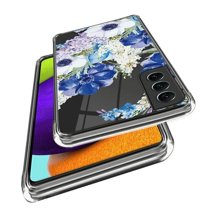 For Samsung Galaxy S24 Case Pattern Printing Shockproof TPU Phone Cover Protector