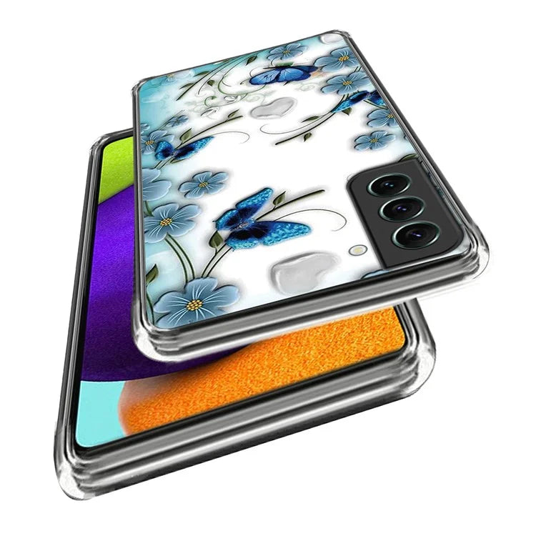 For Samsung Galaxy S24 Case Pattern Printing Shockproof TPU Phone Cover Protector
