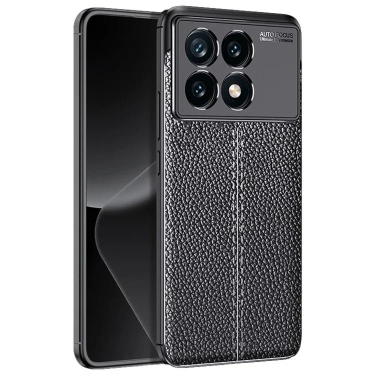 For Xiaomi Redmi K70 5G / K70 Pro 5G Case Litchi Texture TPU Phone Protective Cover