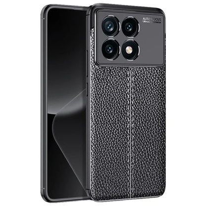 For Xiaomi Redmi K70 5G / K70 Pro 5G Case Litchi Texture TPU Phone Protective Cover
