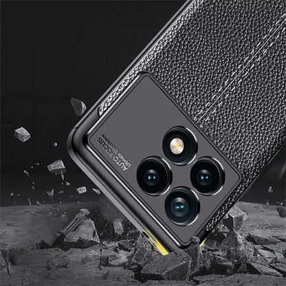 For Xiaomi Redmi K70 5G / K70 Pro 5G Case Litchi Texture TPU Phone Protective Cover