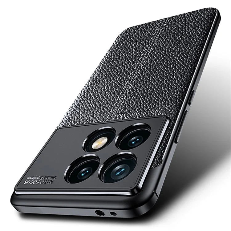For Xiaomi Redmi K70 5G / K70 Pro 5G Case Litchi Texture TPU Phone Protective Cover