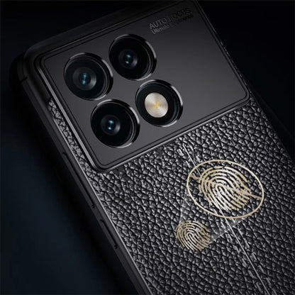 For Xiaomi Redmi K70 5G / K70 Pro 5G Case Litchi Texture TPU Phone Protective Cover