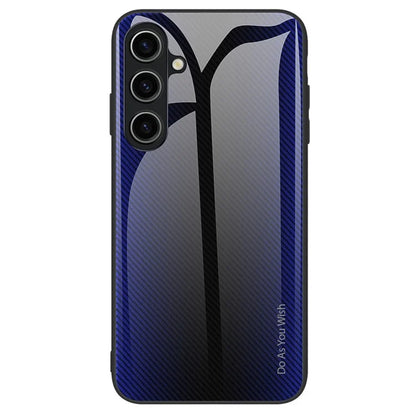 For Samsung Galaxy A15 5G Phone Case Tempered Glass+TPU Shock Protective Cover