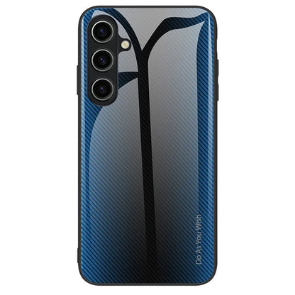 For Samsung Galaxy A15 5G Phone Case Tempered Glass+TPU Shock Protective Cover