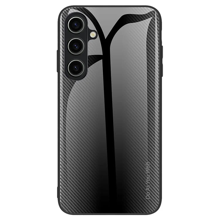 For Samsung Galaxy A15 5G Phone Case Tempered Glass+TPU Shock Protective Cover