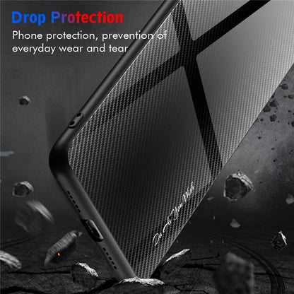 For Samsung Galaxy A15 5G Phone Case Tempered Glass+TPU Shock Protective Cover