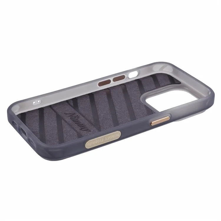 NIMMY For iPhone 15 Pro Max Magnetic Case Embroidered Patern Design Phone Cover