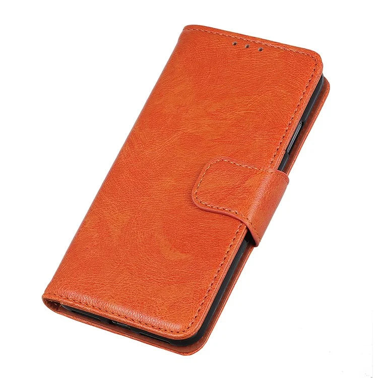 For Samsung Galaxy A35 5G Magnetic Phone Case Nappa Texture Split Leather Shell