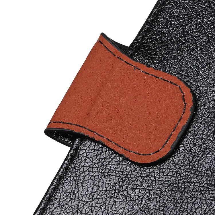 For Samsung Galaxy A35 5G Magnetic Phone Case Nappa Texture Split Leather Shell