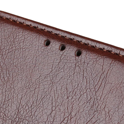 For Samsung Galaxy A35 5G Magnetic Phone Case Nappa Texture Split Leather Shell