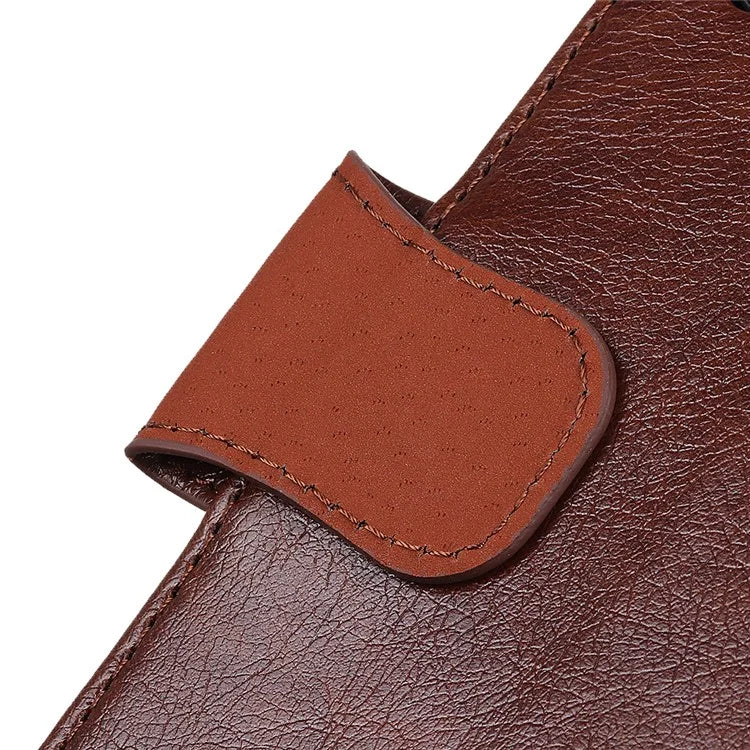 For Samsung Galaxy A35 5G Magnetic Phone Case Nappa Texture Split Leather Shell