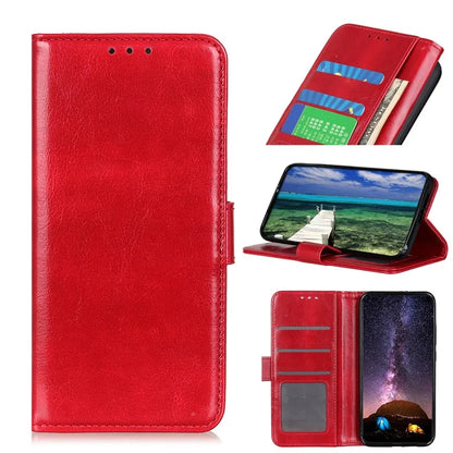 For Samsung Galaxy A35 5G Case Crazy Horse Texture Leather Stand Cover