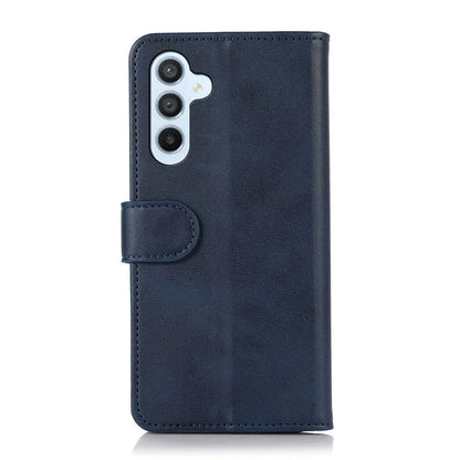 For Samsung Galaxy A35 5G Cell Phone Case Cowhide Texture Shockproof Stand Cover