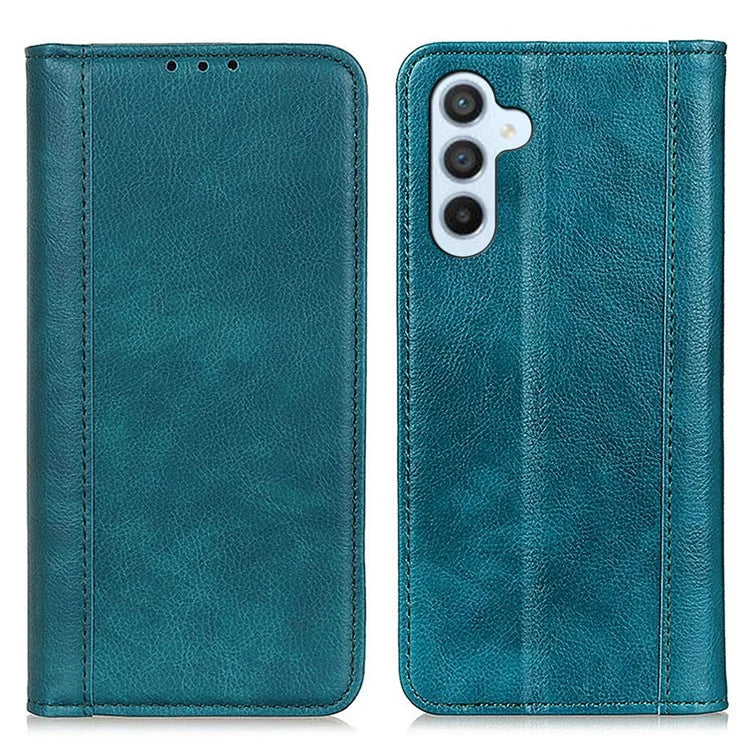 For Samsung Galaxy A35 5G Magnetic Case Shockproof Split Leather Phone Stand Cover