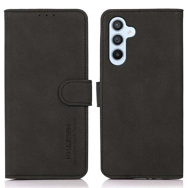 KHAZNEH For Samsung Galaxy A35 5G Case TPU+PU Leather Wallet Stand Protective Shell