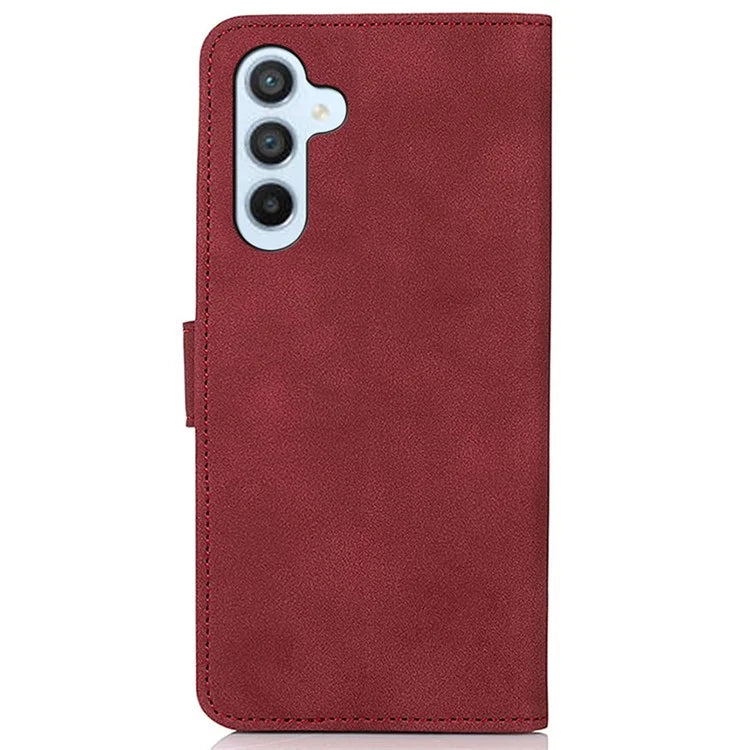 KHAZNEH For Samsung Galaxy A35 5G Case TPU+PU Leather Wallet Stand Protective Shell