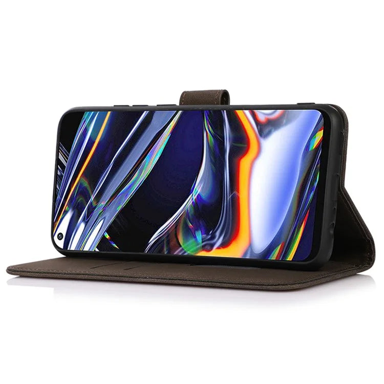 KHAZNEH For Samsung Galaxy A35 5G Case TPU+PU Leather Wallet Stand Protective Shell