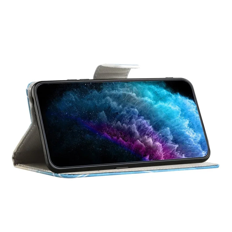 For Samsung Galaxy A35 5G Leather Case Pattern Design Magnetic Folio Phone Cover