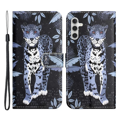 For Samsung Galaxy A35 5G Phone Case 3D Pattern PU Leather Wallet Flip Cover