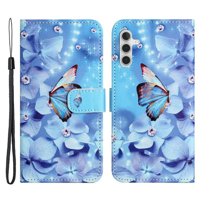 For Samsung Galaxy A35 5G Phone Case 3D Pattern PU Leather Wallet Flip Cover
