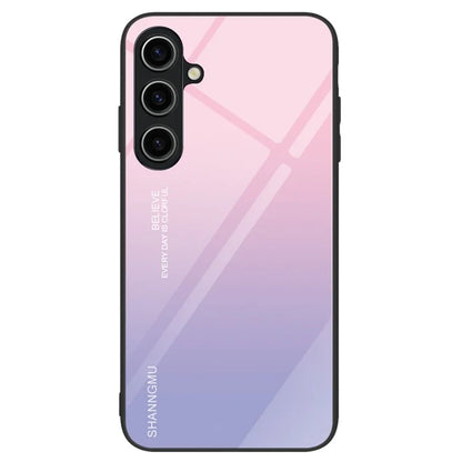 For Samsung Galaxy A15 5G Phone Case Pattern Design Tempered Glass Back Cover