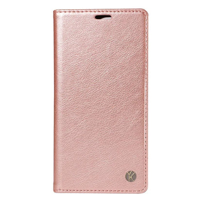 YIKATU YK-006 For Samsung Galaxy A25 5G (Global) (161.0 x 76.5 x 8.3mm) Leather Case Magnetic Folio Flip Wallet Phone Cover