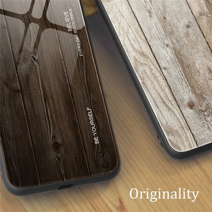 For Samsung Galaxy A15 5G Phone Case Anti-Scratch Tempered Glass+TPU Cover