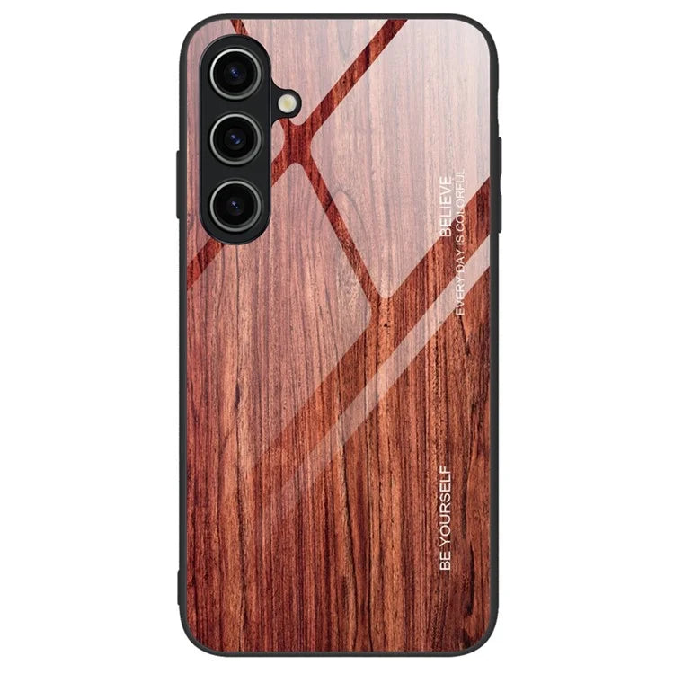 For Samsung Galaxy A15 5G Phone Case Anti-Scratch Tempered Glass+TPU Cover