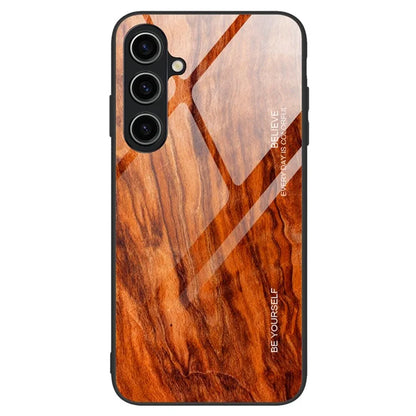 For Samsung Galaxy A15 5G Phone Case Anti-Scratch Tempered Glass+TPU Cover