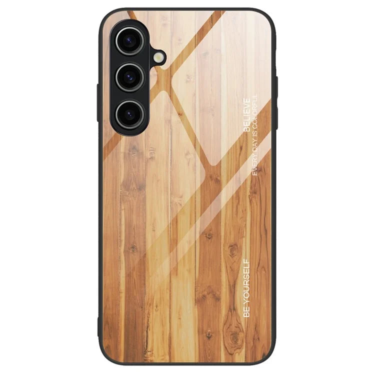 For Samsung Galaxy A15 5G Phone Case Anti-Scratch Tempered Glass+TPU Cover