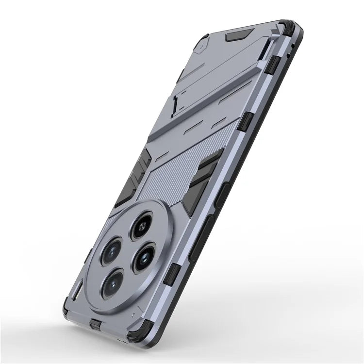For vivo X100 5G Kickstand Cover PC+TPU Shockproof Protective Case