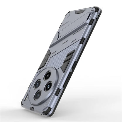 For vivo X100 5G Kickstand Cover PC+TPU Shockproof Protective Case