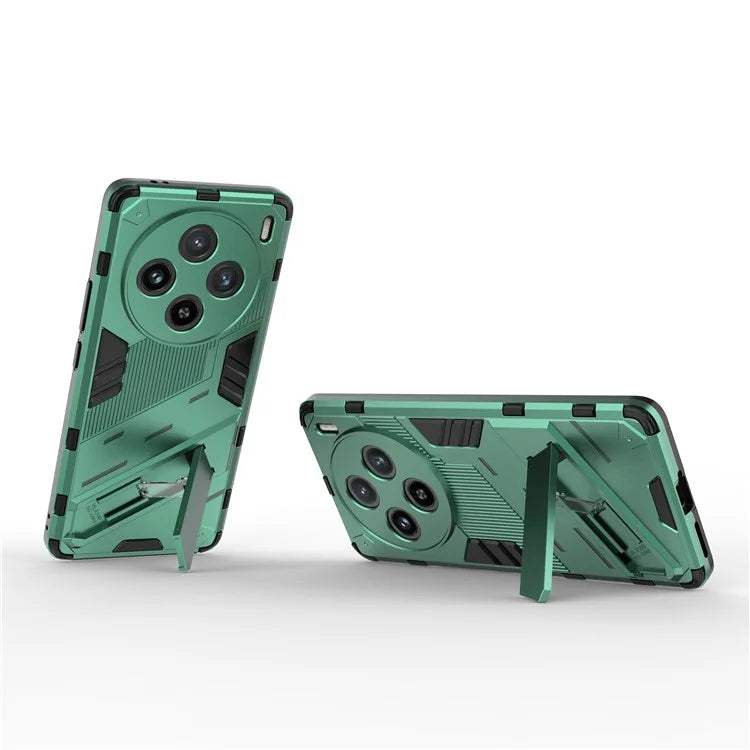 For vivo X100 5G Kickstand Cover PC+TPU Shockproof Protective Case
