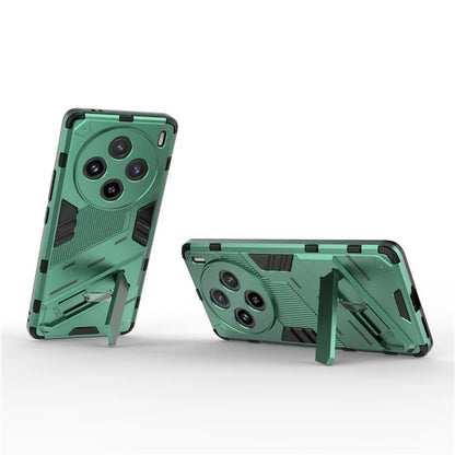 For vivo X100 5G Kickstand Cover PC+TPU Shockproof Protective Case