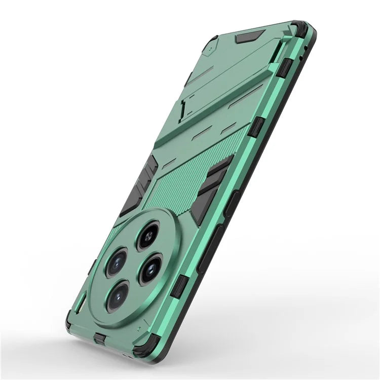 For vivo X100 5G Kickstand Cover PC+TPU Shockproof Protective Case