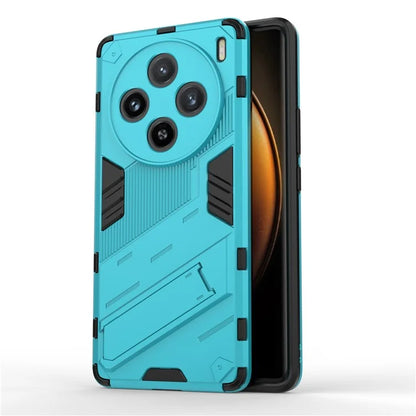 For vivo X100 5G Kickstand Cover PC+TPU Shockproof Protective Case