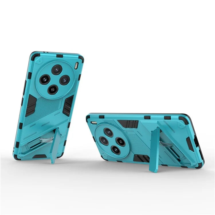 For vivo X100 5G Kickstand Cover PC+TPU Shockproof Protective Case