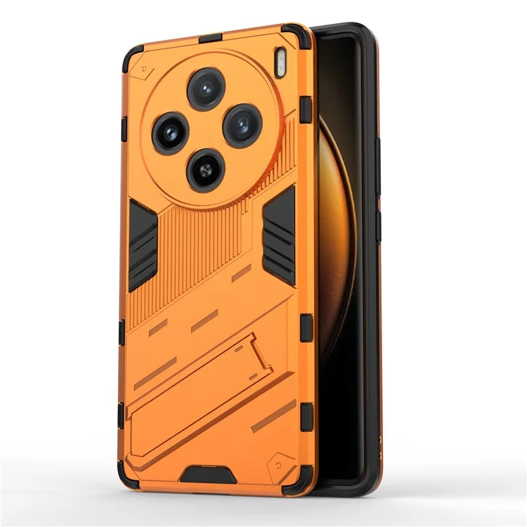 For vivo X100 5G Kickstand Cover PC+TPU Shockproof Protective Case