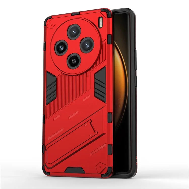 For vivo X100 5G Kickstand Cover PC+TPU Shockproof Protective Case