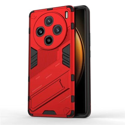 For vivo X100 5G Kickstand Cover PC+TPU Shockproof Protective Case
