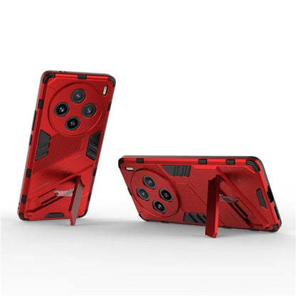 For vivo X100 5G Kickstand Cover PC+TPU Shockproof Protective Case