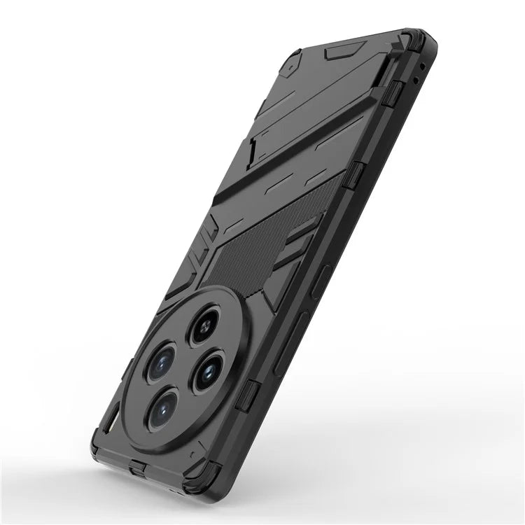 For vivo X100 5G Kickstand Cover PC+TPU Shockproof Protective Case