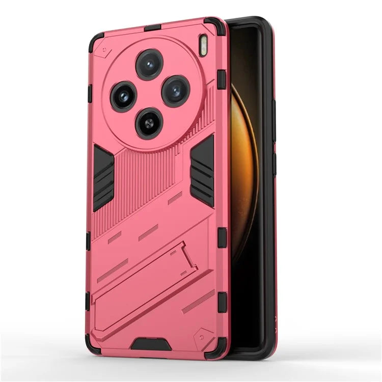 For vivo X100 5G Kickstand Cover PC+TPU Shockproof Protective Case