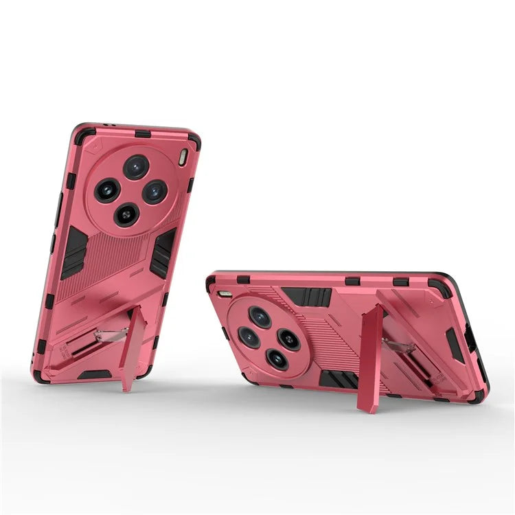 For vivo X100 5G Kickstand Cover PC+TPU Shockproof Protective Case