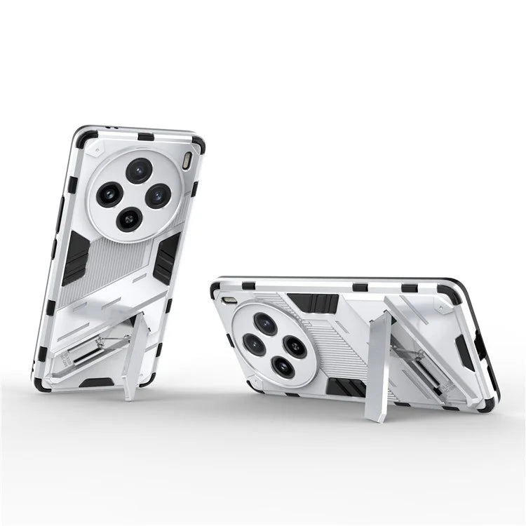 For vivo X100 5G Kickstand Cover PC+TPU Shockproof Protective Case