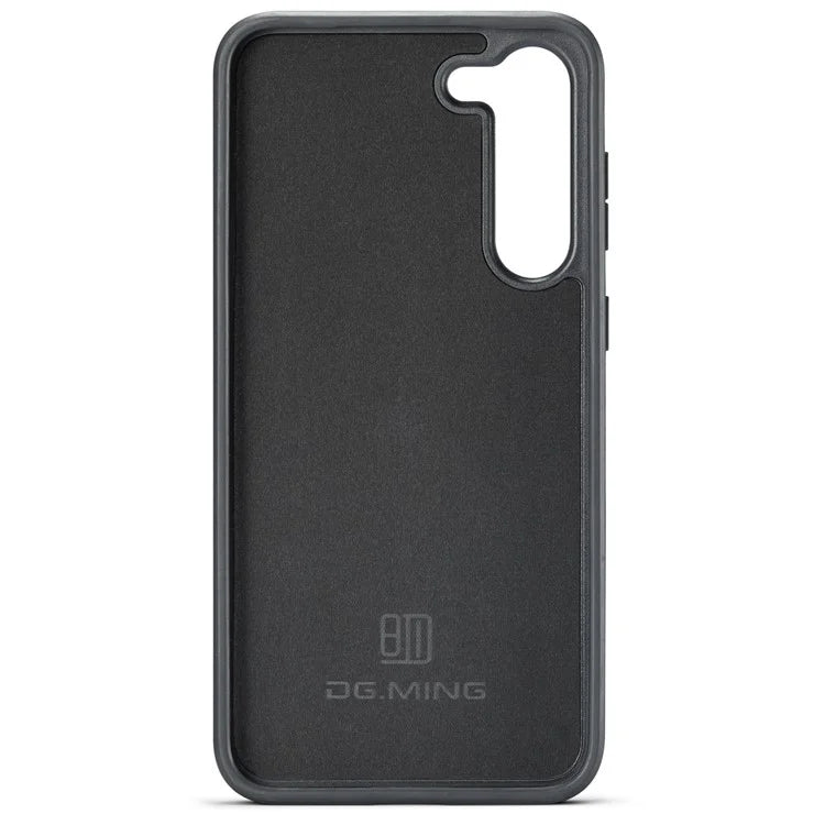 DG.MING For Samsung Galaxy S24+ Cell Phone Case Anti-drop PU Leather Coating Cover