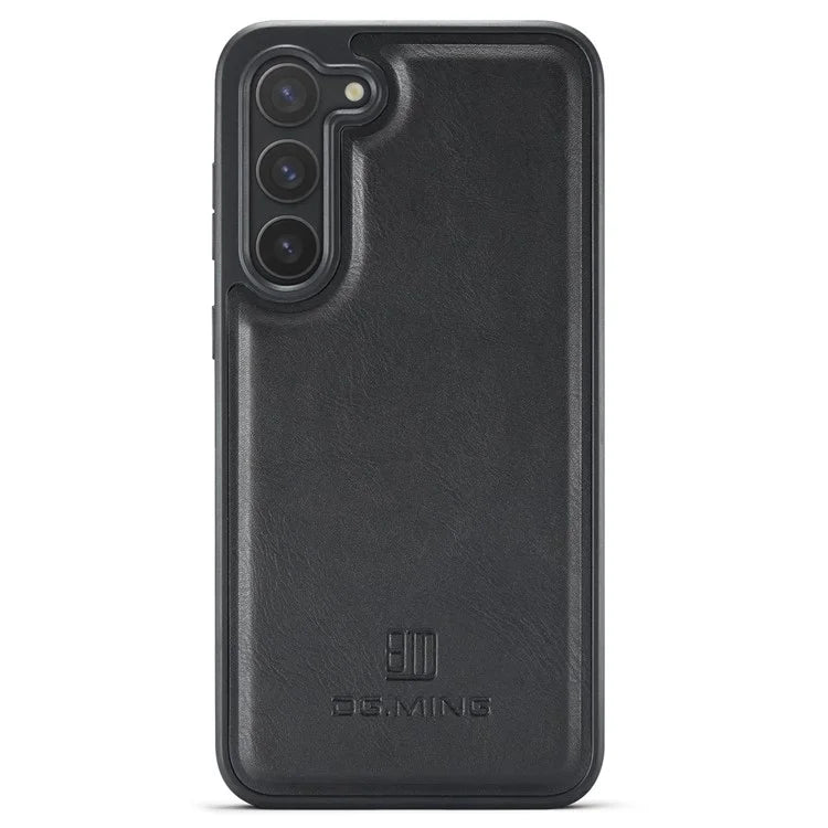 DG.MING For Samsung Galaxy S24+ Cell Phone Case Anti-drop PU Leather Coating Cover