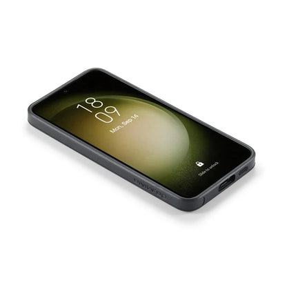DG.MING For Samsung Galaxy S24+ Cell Phone Case Anti-drop PU Leather Coating Cover