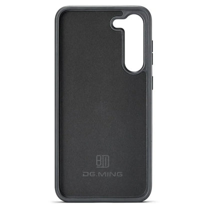 DG.MING For Samsung Galaxy S24+ Cell Phone Case Anti-drop PU Leather Coating Cover